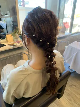 ヘアアレンジ regalo Acari🍎のヘアスタイル