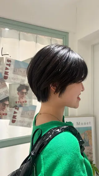 ショート HAZEL博多所属・博多美容室 𝑳𝒊𝒏𝒂🩷のヘアスタイル