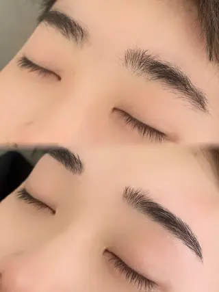 メンズ アイブロウ ange所属・亀山 瑠依奈の眉毛・アイブロウイメージ