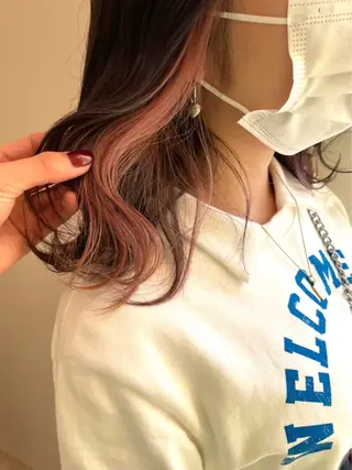 カラー 髪質改善/縮毛矯正/ 暖色カラー💫のヘアスタイル