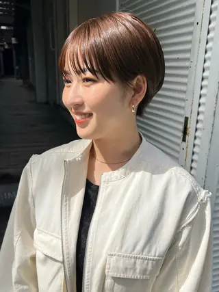 ショート U-fuショート 伊藤拓海のヘアスタイル