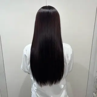 ロング カラー ななみ《ちゅるん カラー/まつパ》のヘアスタイル