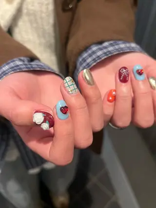 ネイル Hata nail 🎀個性派ニュアンスのネイルデザイン