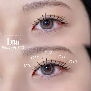 マツエク・マツパ eyelashsalon Lua所属・アイラッシュサロン Luaのマツエク・マツパデザイン