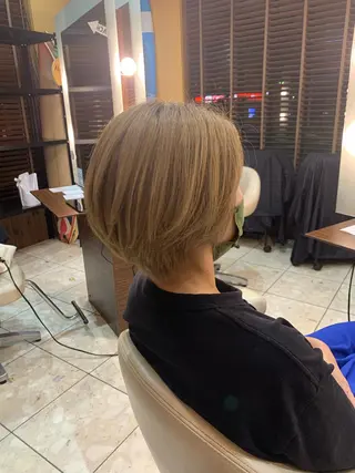 ショート 下島 優人のヘアスタイル