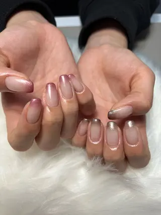 ネイル Li'a Bloom所属・🦋🤍 madoka🤍のネイルデザイン