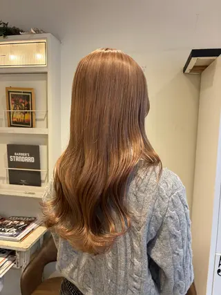 ロング カラー 新井 彩斗EIGHT新宿のヘアスタイル