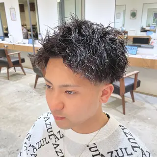 パーマ メンズ lucy.所属・🏝🌞メンズ人気 平澤日向🌞🏝のヘアスタイル