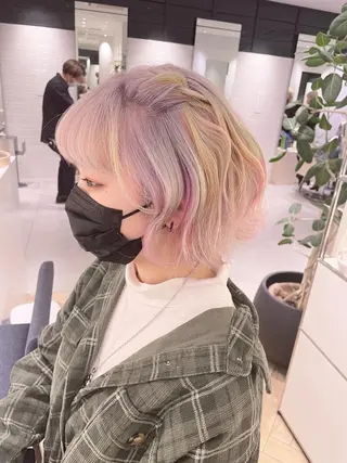 ミディアム カラー 艶カラーリスト 🌈銀座🌈牛込萌香のヘアスタイル