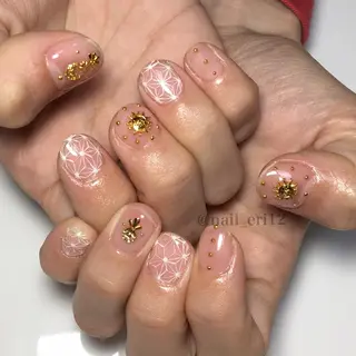 ミディアム ネイル nail salon &e eriのネイルデザイン