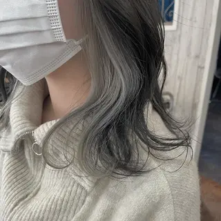 ミディアム カラー 【ECLART】鈴木 なつみのヘアスタイル