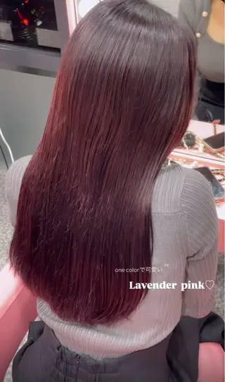 セミロング カラー Ayaka♡｜ ナチュラル｜ガーリーのヘアスタイル