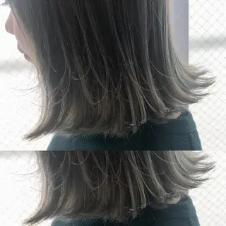 ミディアム カラー chic.🍋 Kirariのヘアスタイル