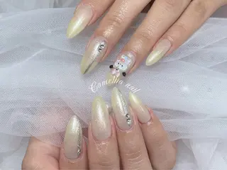 ネイル Camellia デザイン長さだしのネイルデザイン