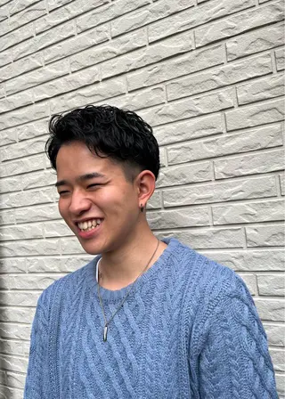 パーマ メンズ 🩵似合わせカット SEIRA🩵のヘアスタイル