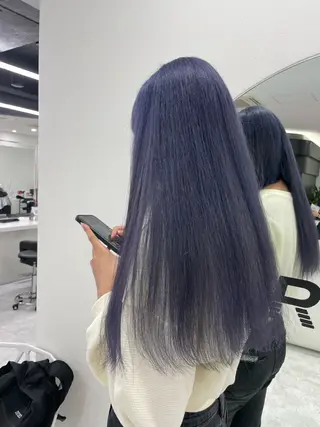 ロング 💍大人デザイン /ハイトーン♡リクトのヘアスタイル