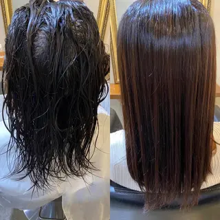 セミロング hair moija所属・宮成 佑介のヘアスタイル