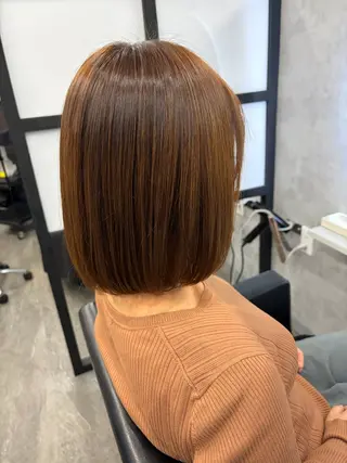 ミディアム カラー _i  hair&eye所属・春名 典瑚のヘアスタイル
