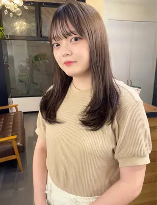 セミロング カラー Stir maison[ステアメゾン]所属・layer cut /MIKUのヘアスタイル