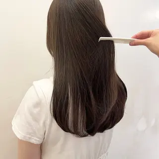 セミロング 川上 莉歩のヘアスタイル