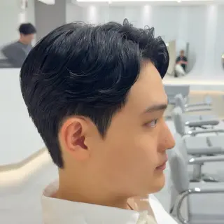 メンズ メンズスタイル 🇰🇷パーマのヘアスタイル