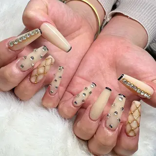 ロング ネイル nail salon azuのネイルデザイン