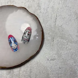 ネイル 菅 恵奈のネイルデザイン