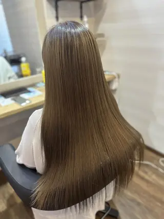 カラー ロング 個室型美容室san 都賀店のヘアスタイル
