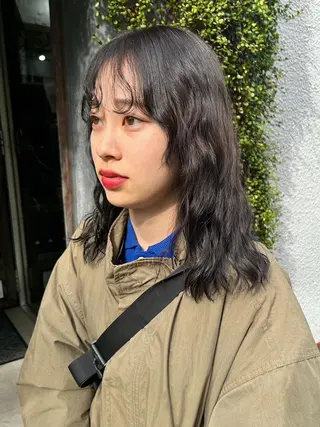 ロング パーマ 🌼U24 ヘアデザインラボのヘアスタイル