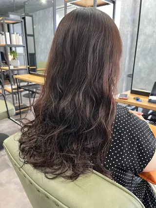 セミロング パーマ 〜tie.hairsalon所属・〜tiehair 小幡のヘアスタイル