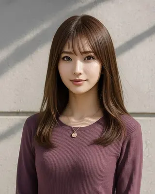 セミロング さく/髪質改善× 縮毛矯正/町田のヘアスタイル