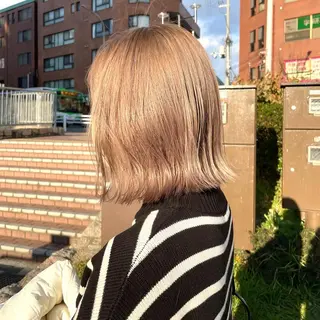 ショート カラー カラー/髪質改善 レイヤー/vagueのヘアスタイル