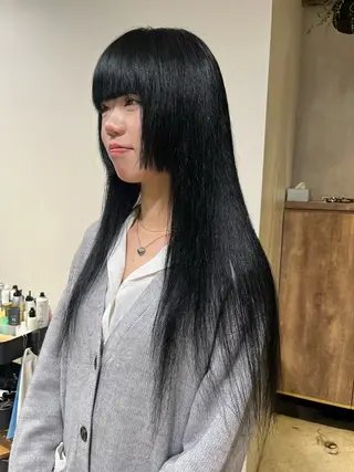 ロング 無料カットモデル募集 ／ueno aiのヘアスタイル