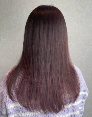 ロング 青山 結のヘアスタイル