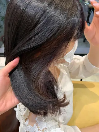 ミディアム Door代官山所属・詩織/パーマ /代官山のヘアスタイル