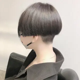 ショート カラー パーマ ヘアアレンジ メンズ キッズ ネイル マツエク・マツパ 志木駅1分☆髪質改善 ミニモ限定特別割引✨のヘアスタイル