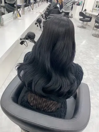 ロング カラー mina/暖色カラー 🥀韓国風カット🥀のヘアスタイル