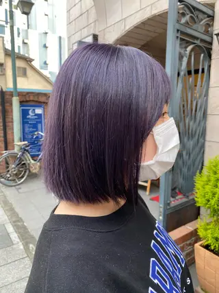 ショート 特殊カラー特化 ✂️SHIAN フジのヘアスタイル