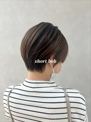 ショート VISAGE  a.c.t所属・関 琴美のヘアスタイル