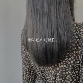 ロング カラー レイヤー/顔周り カット/松岡 祥利のヘアスタイル