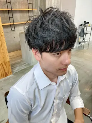 ショート ヘアアレンジ メンズ son hair HIROEのヘアスタイル
