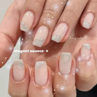 ネイル 🎀チーク/ちゅるん 🫧chisa🎀のネイルデザイン