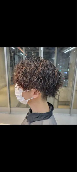 メンズ 無料ショートモデル 募集中❗️秋山ひらいのヘアスタイル