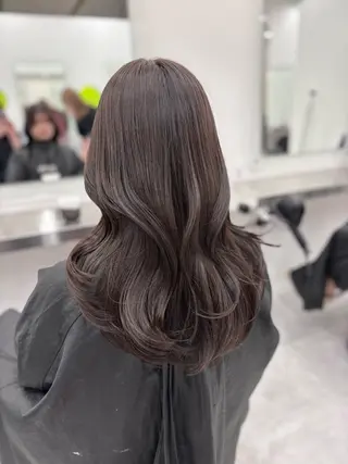 カラー 韓国ヘア 🫧sawako🫧のヘアスタイル