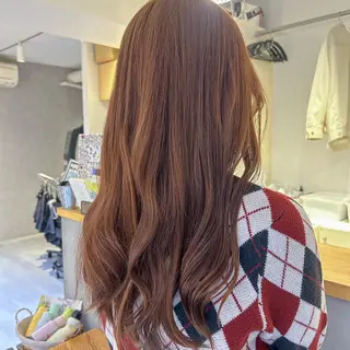 ロング カラー 甲斐 瑞稀のヘアスタイル