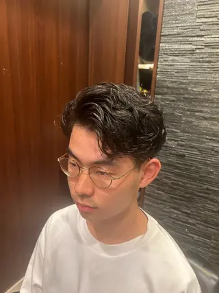 パーマ 水野 華のヘアスタイル