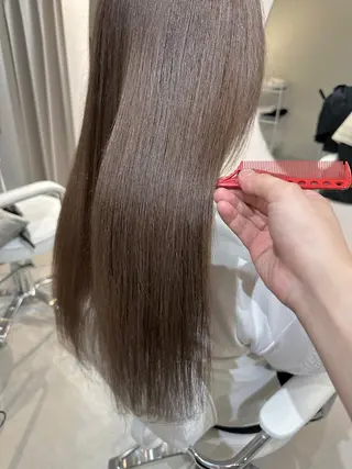 カラー 本町/新町/心斎橋 透明感カラーSANCのヘアスタイル