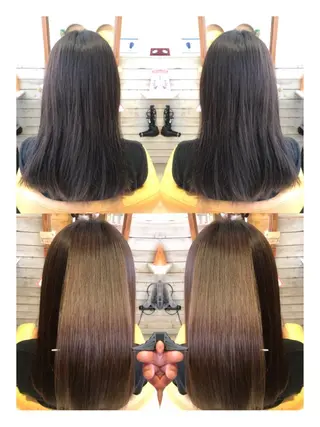 ロング across hair design武蔵小杉店所属・/本物の髪質改善/ 古川新のヘアスタイル