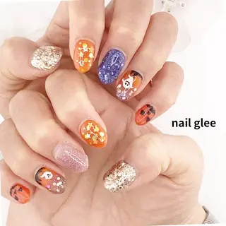 ミディアム RISA nail gleeのネイルデザイン
