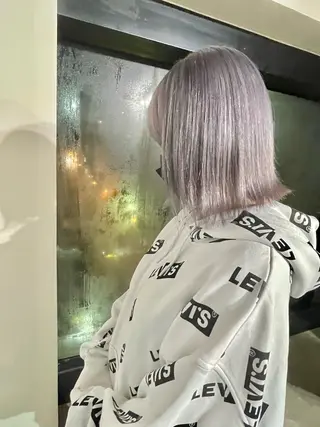 カラー La fith hair ray所属・韓国パーマ×ブリー チカラー/KAITOのヘアスタイル